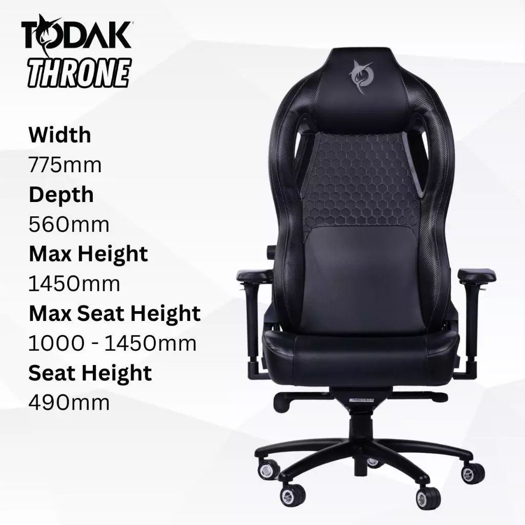 Todak Gaming Chair Throne (EXCLUDE ACCESSORIES)